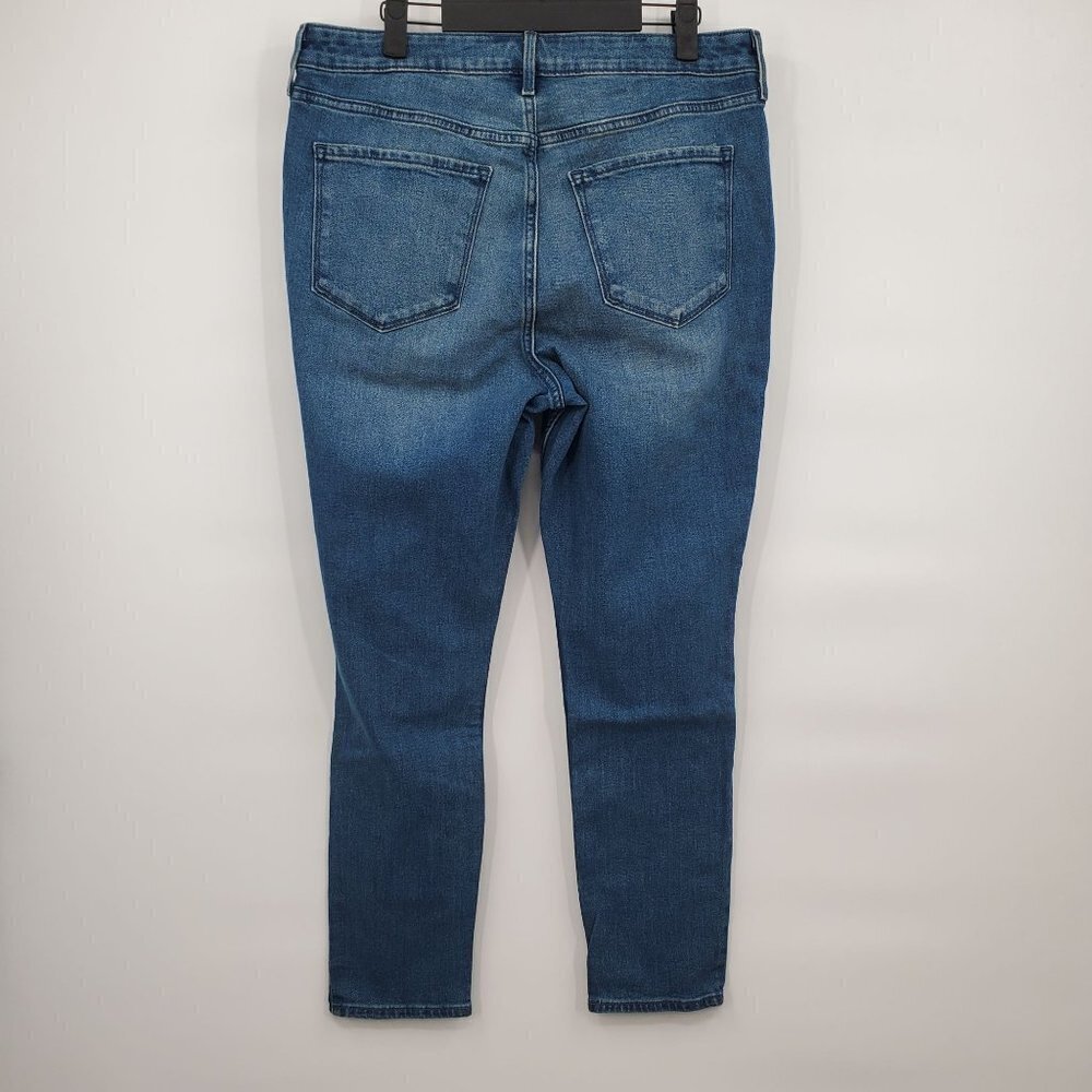 Old Navy High Rise Wow Super Skinny Denim Jeans Women Size 14 Short NWT Stretch - Picture 4 of 15